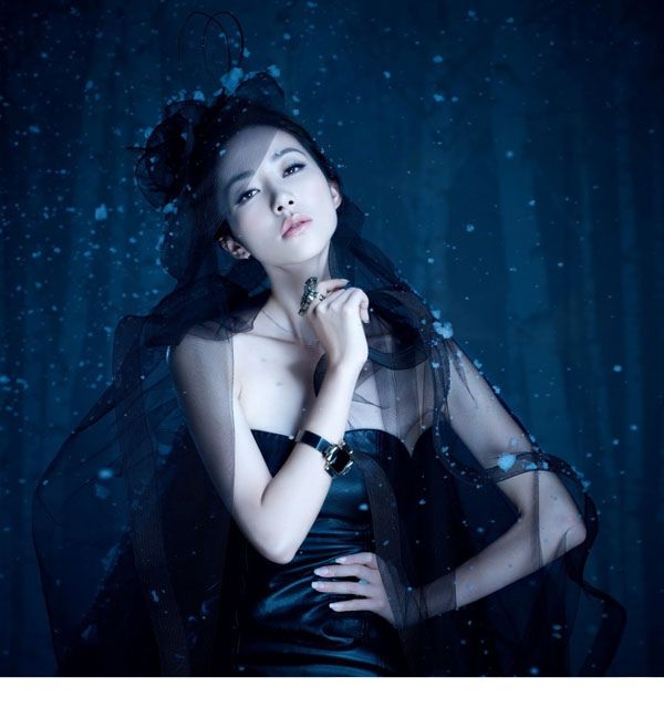 韩雪魔幻新娘婚纱写真