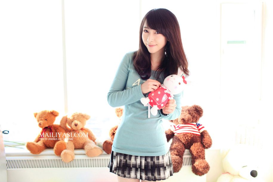清纯校花甜美迷人写真