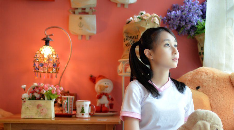 清纯萌妹子迷人高清写真