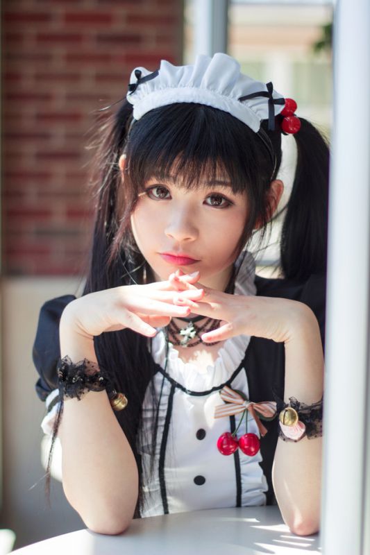 萝莉女仆装萌化人心的诱惑写真