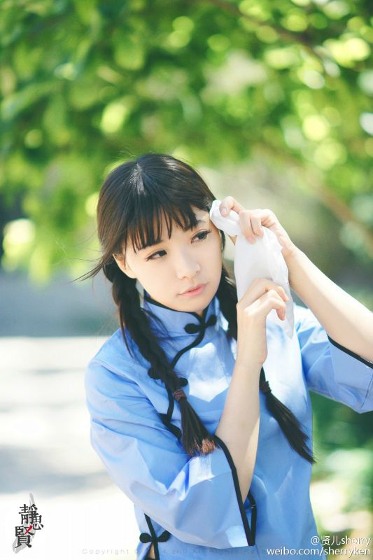Coser美女贤儿sherry清纯唯美摄影写真