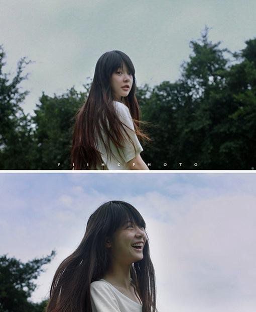 90后萌妹子唯美清新写真