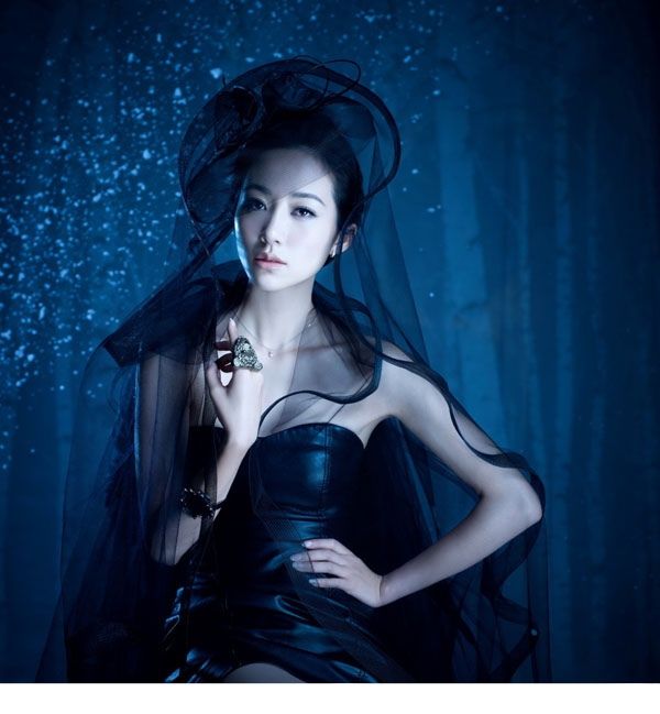 韩雪魔幻新娘婚纱写真