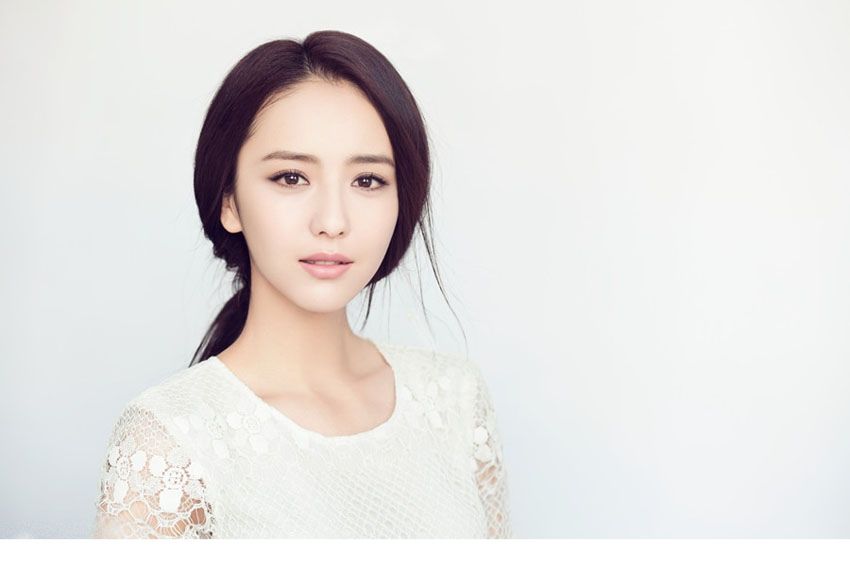 佟丽娅清新文艺森女气质阳光写真