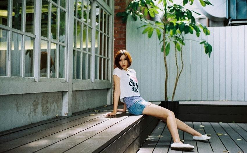 小清新萌妹子甜美私房写真