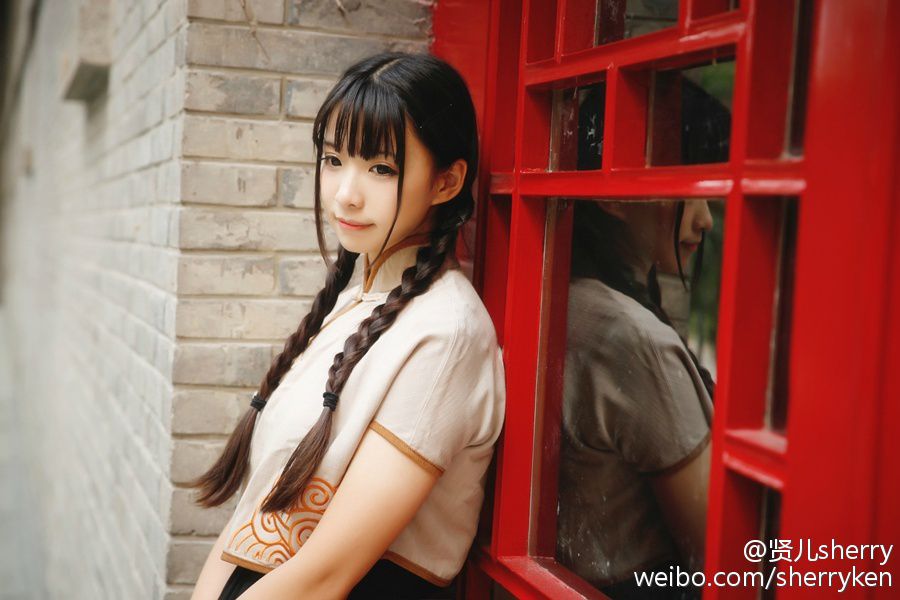 Coser美女贤儿sherry清纯唯美摄影写真