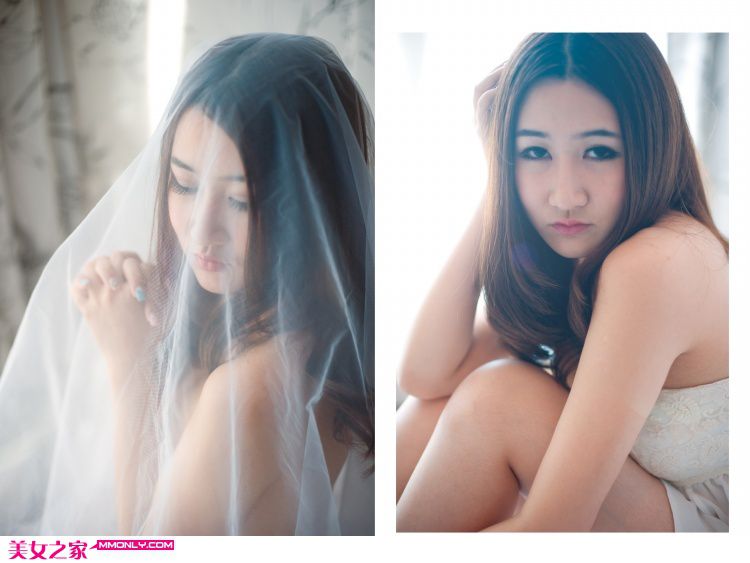 白色内衣美女私房高清诱惑写真