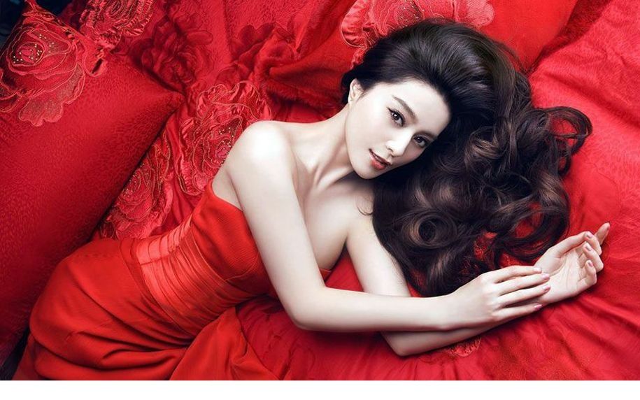 女神范冰冰床上用品代言高清大图合集