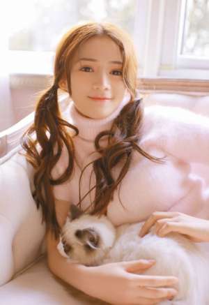 双马尾少女粉嫩软妹私房白丝猫奴清纯美女图片