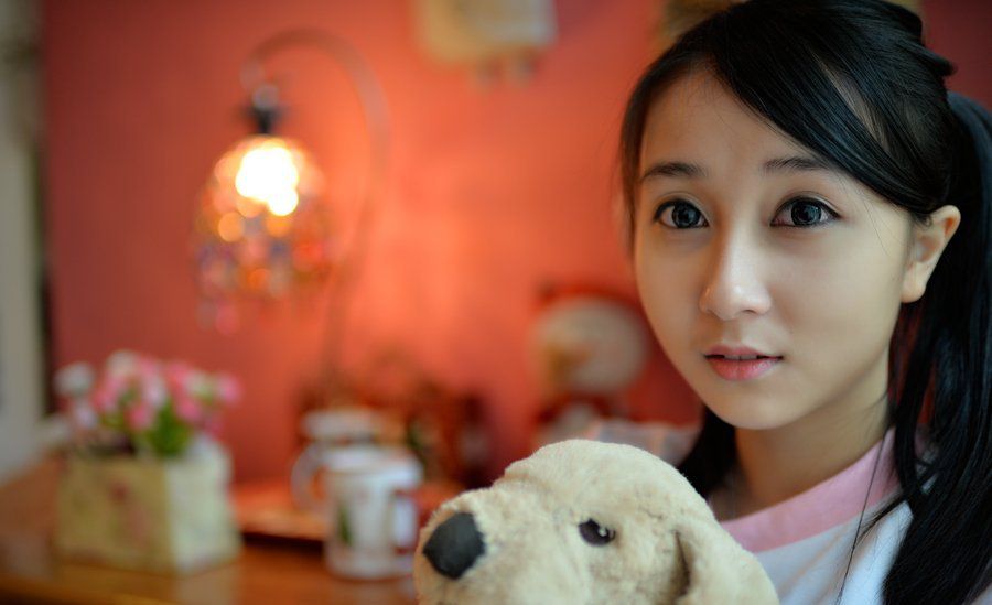 清纯萌妹子迷人高清写真