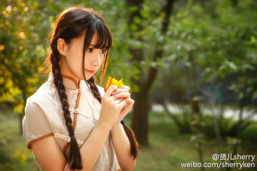 Coser美女贤儿sherry清纯唯美摄影写真