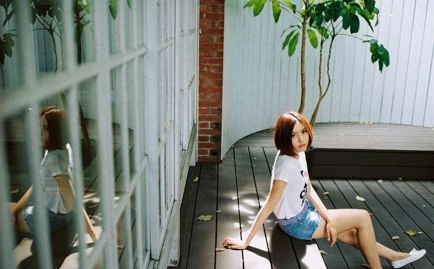 小清新萌妹子甜美私房写真