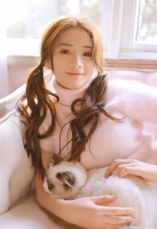 双马尾少女粉嫩软妹私房白丝猫奴清纯美女图片