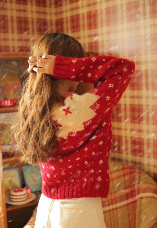 成熟御姐美女圣诞节露丝袜美腿诱惑性感写真图片