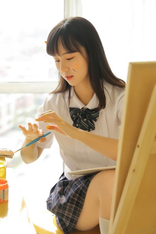 校园jk制服少女姿色天然丝袜写真