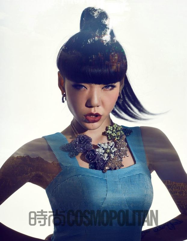 女星吴莫愁时尚造型高清写真