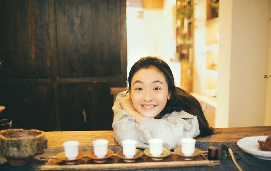 素颜美女吴倩清新迷人大图
