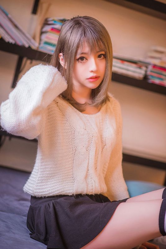 清纯可爱校花小清新迷人写真