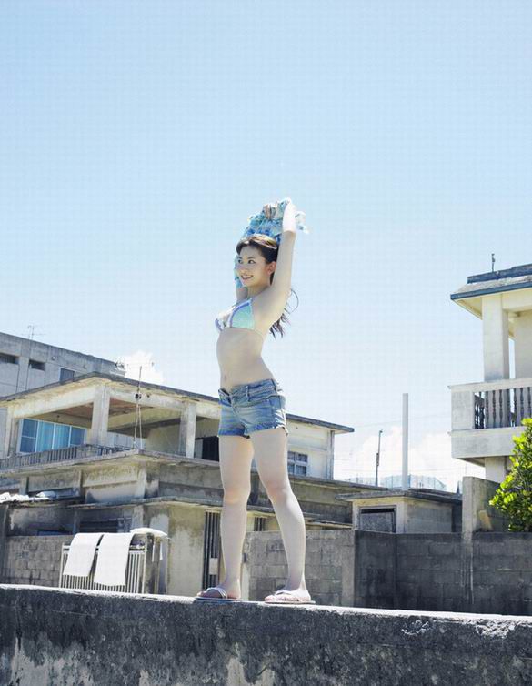 小清新唯美美女户外写真