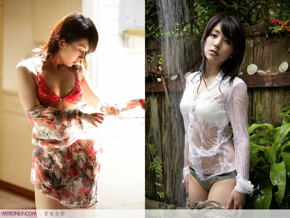 日本性感酥胸美女闺房诱人写真