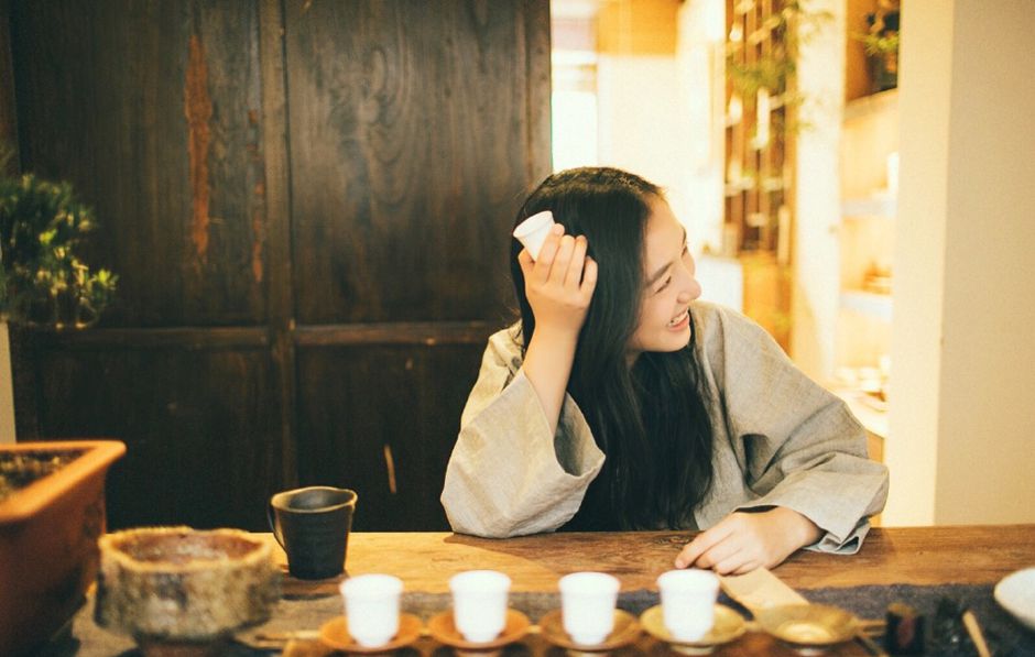 素颜美女吴倩清新迷人大图