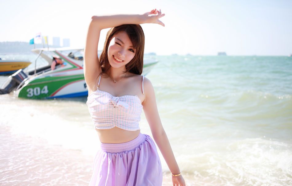 秀人美女MARA酱沙滩比基尼写真