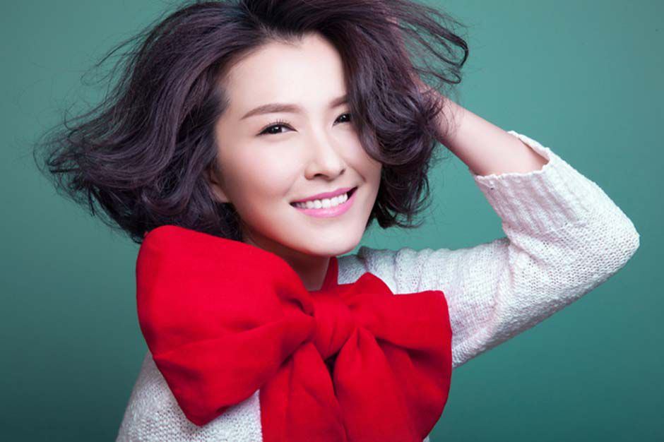 美女明星徐洁儿甜美迷人写真