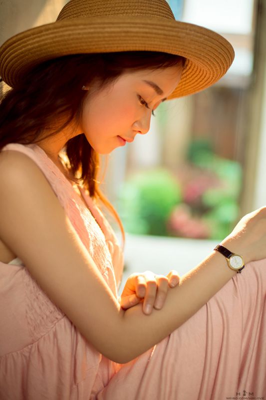 清纯重庆美女户外小清新图片