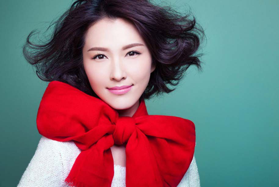 美女明星徐洁儿甜美迷人写真