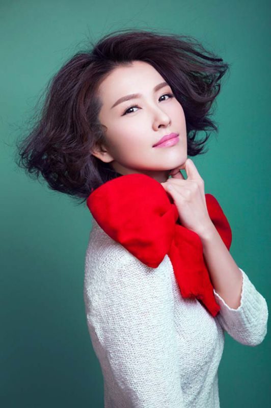 美女明星徐洁儿甜美迷人写真