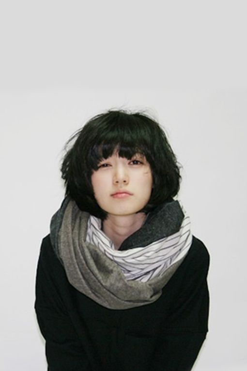 短发美女户外唯美写真集