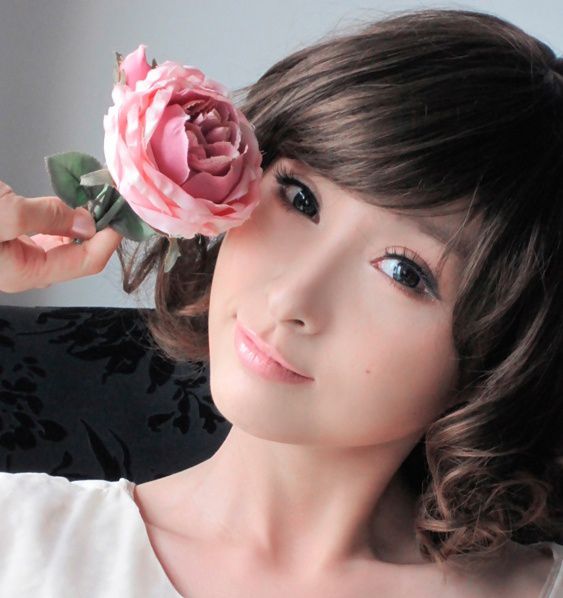 清纯可爱美女迷人自拍照