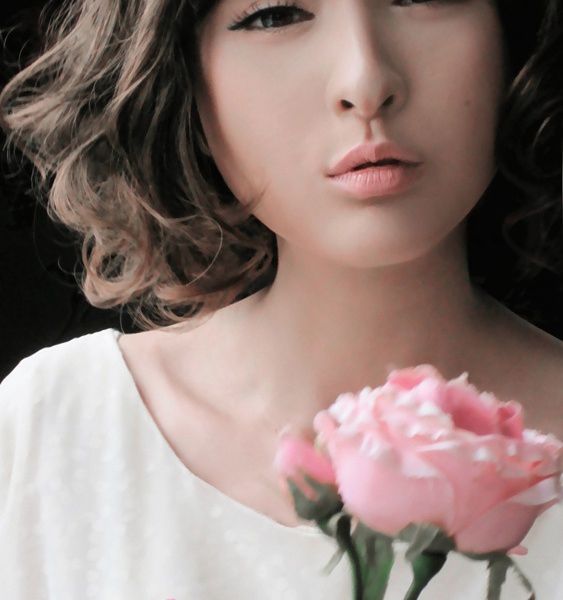 清纯可爱美女迷人自拍照