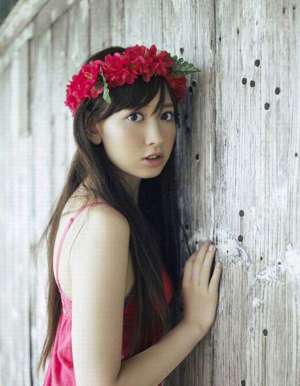 小清新唯美美女户外写真