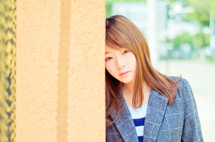 街拍甜美可爱美女高清迷人写真