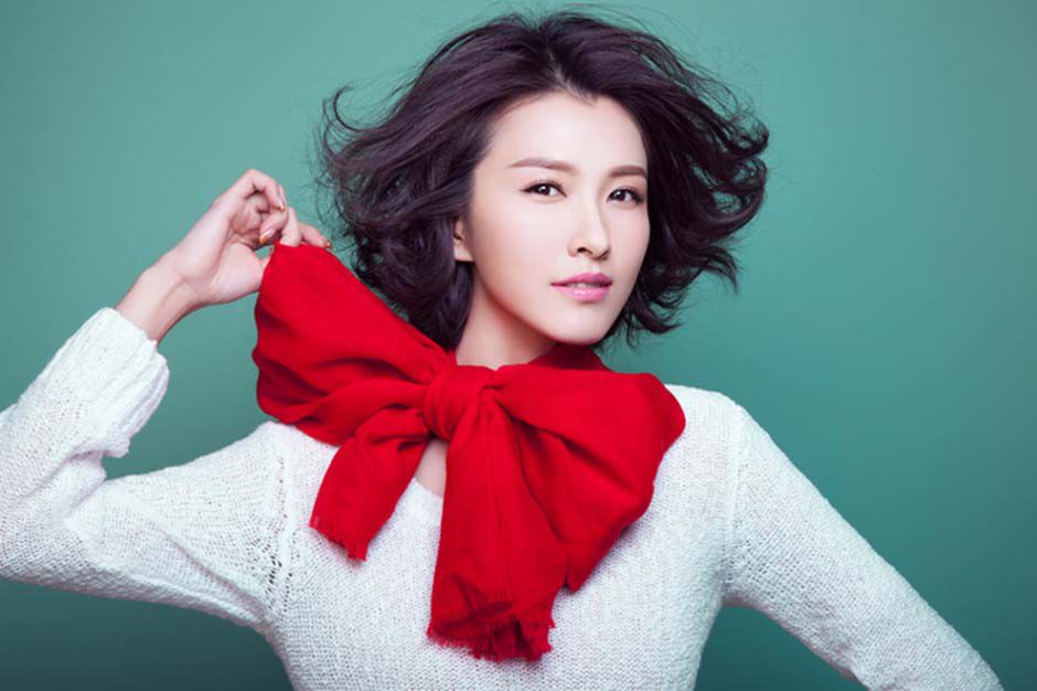 美女明星徐洁儿甜美迷人写真