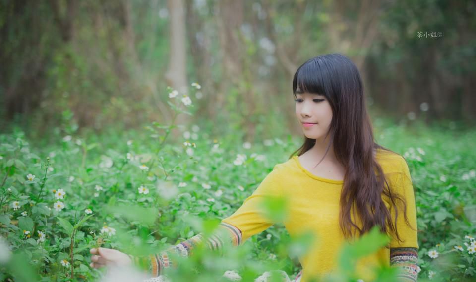 森系清纯美女唯美写真照