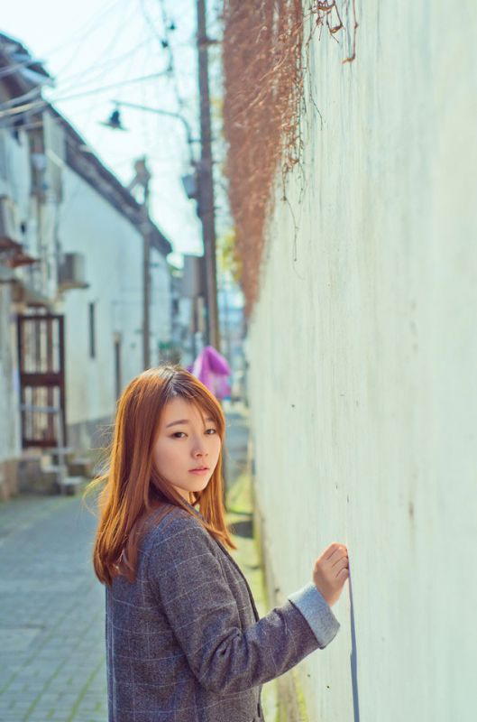 街拍甜美可爱美女高清迷人写真