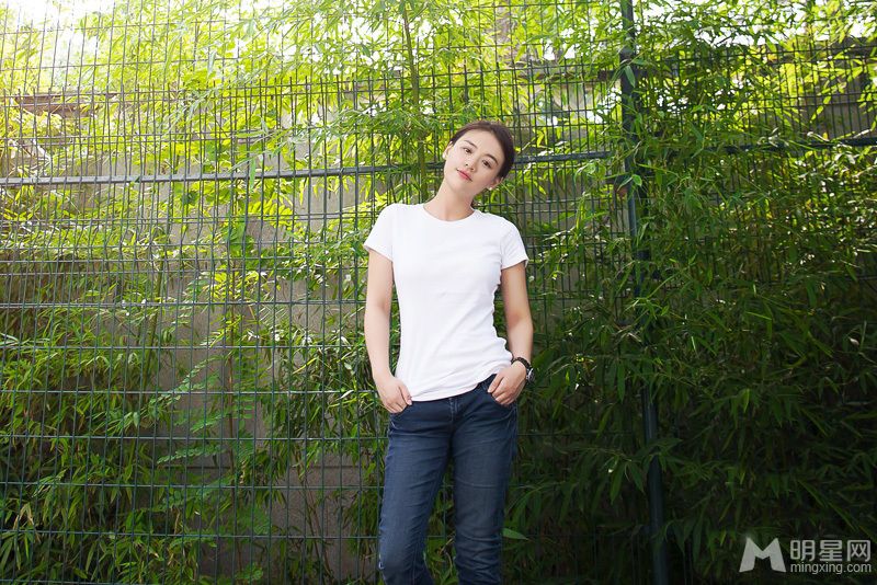 马思纯邻家女孩写真图片