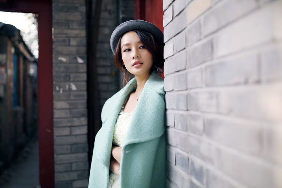 清纯美女李沁高清时尚写真