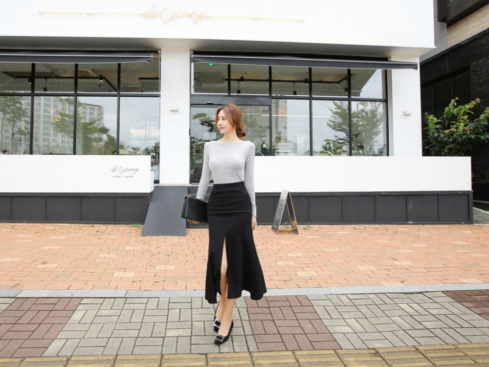 大长腿美女模特时尚街拍诱惑美女图片