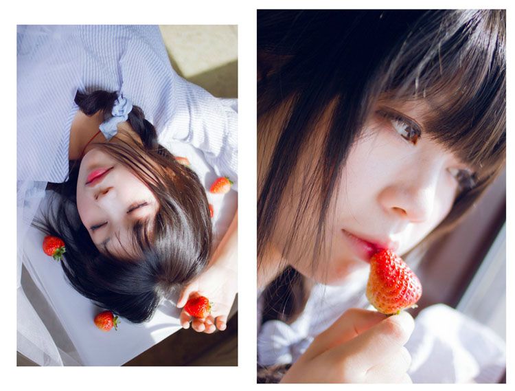 可爱草莓美女私房高清写真