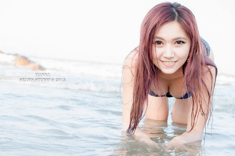台湾美女模特胡筱涵Hana比基尼私拍写真