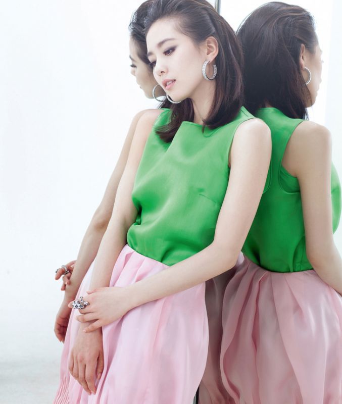 甜美女星刘诗诗高清迷人写真
