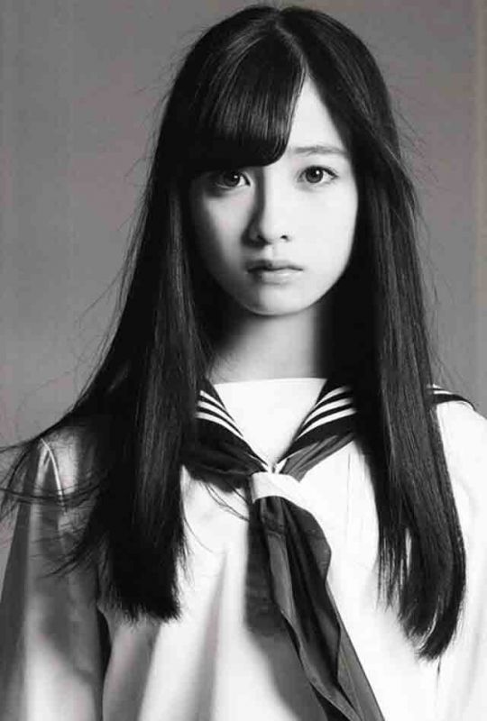 桥本环奈清新学生制服写真