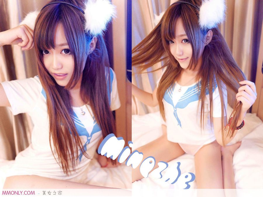 可爱美胸内衣美女私房撩人写真