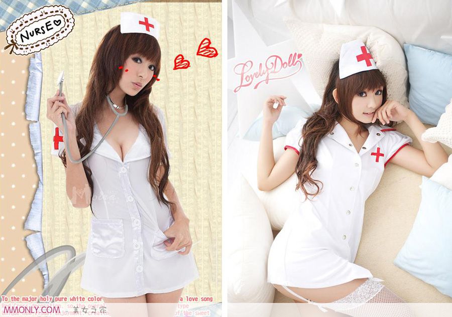 妩媚护士制服美女私房性感写真