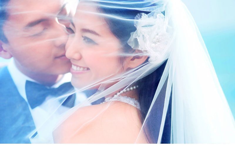 陈自瑶幸福婚纱高清写真