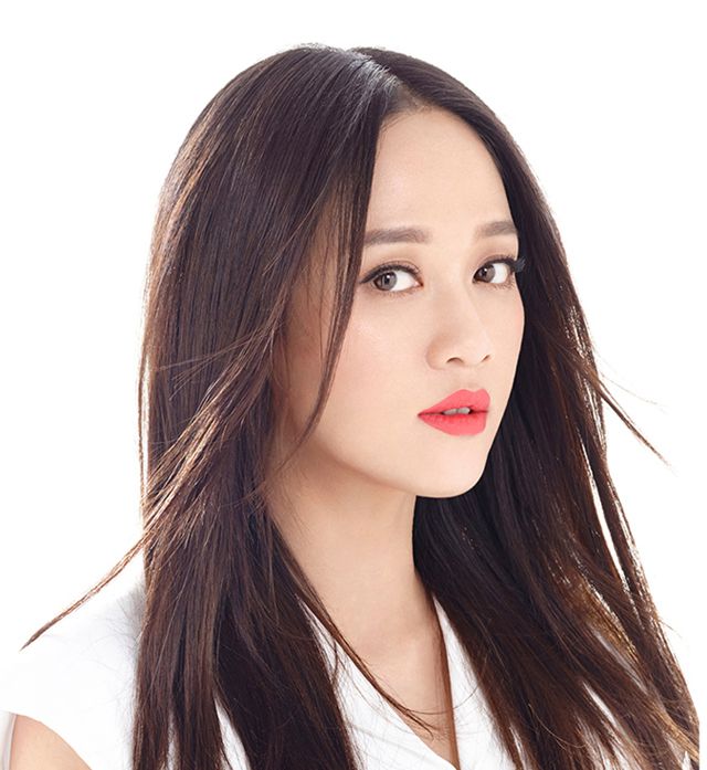 美女明星陈乔恩清新迷人写真欣赏