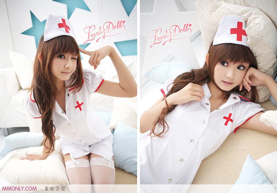 妩媚护士制服美女私房性感写真